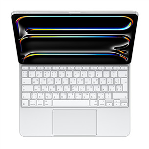 Apple Magic Keyboard, iPad Pro 13'' (M4), 2024, SWE, белый - Клавиатура Товар - MWR43S/A