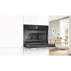 Bosch, Series 8, 45 L, juoda - Orkaitė Prekė - CMG7241B1