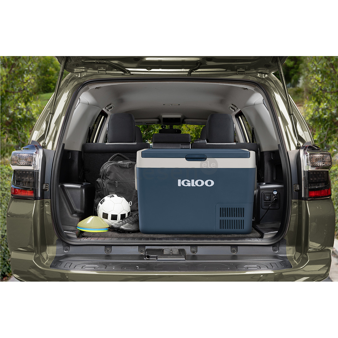 Igloo, 59 L, 12/24 V, blue - Car cooler Item - ICF60