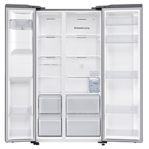 Samsung, NoFrost, 635 L, aukštis 178 cm, pilkas - Šaldytuvas Prekė - RS64DG5303S9EO