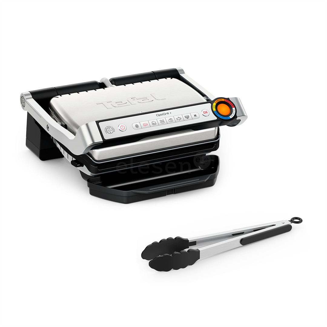 Tefal OptiGrill+, 2000 W, stainless steel - Table grill Item - GC718D10