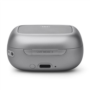 JBL Live Beam 3, серебристый - Беспроводные наушники