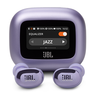 Belaidės ausinės JBL Live Buds 3, violetinės Prekė-JBLLIVEBUDS3PUR JBLLIVEBUDS3PUR