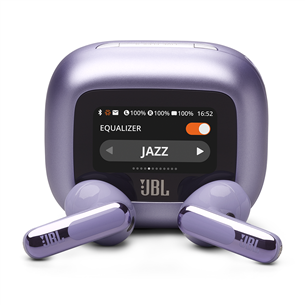 Belaidės ausinės JBL Live Flex 3, violetinės Prekė-JBLLIVEFLEX3PUR JBLLIVEFLEX3PUR