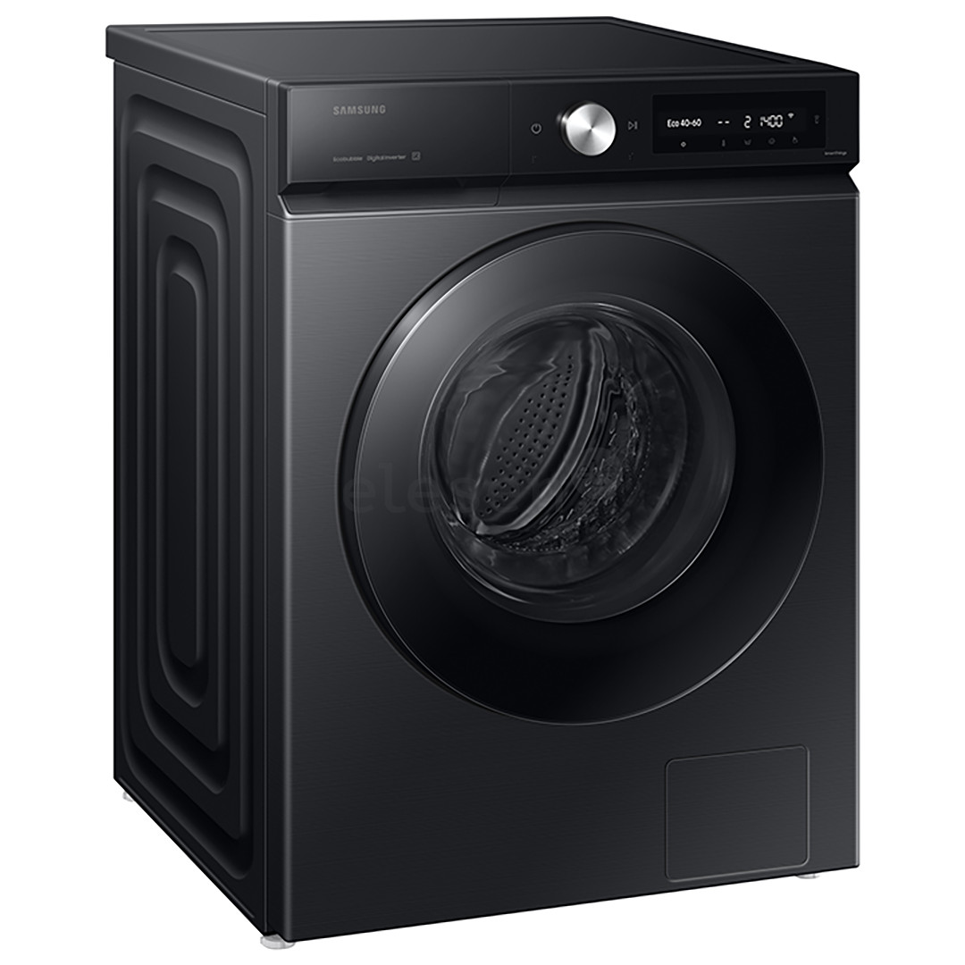 Samsung, SmartThings AI-energy mode, 11 kg, depth 60 cm, 1400 rpm, black - Front load washing machine Item - WW11DB7B94GBU4