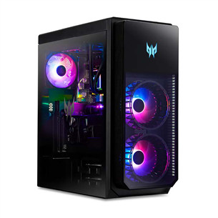 Acer Predator Orion 7000, i9, 64 GB, 2 TB, RTX4080 Super, black - Desktop PC Item - DG.E3ZEX.001 DG.E3ZEX.001
