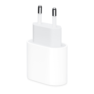 Adapteris Apple USB-C Power Adapter, 20 W, baltas Prekė - MUVV3ZM/A MUVV3ZM/A