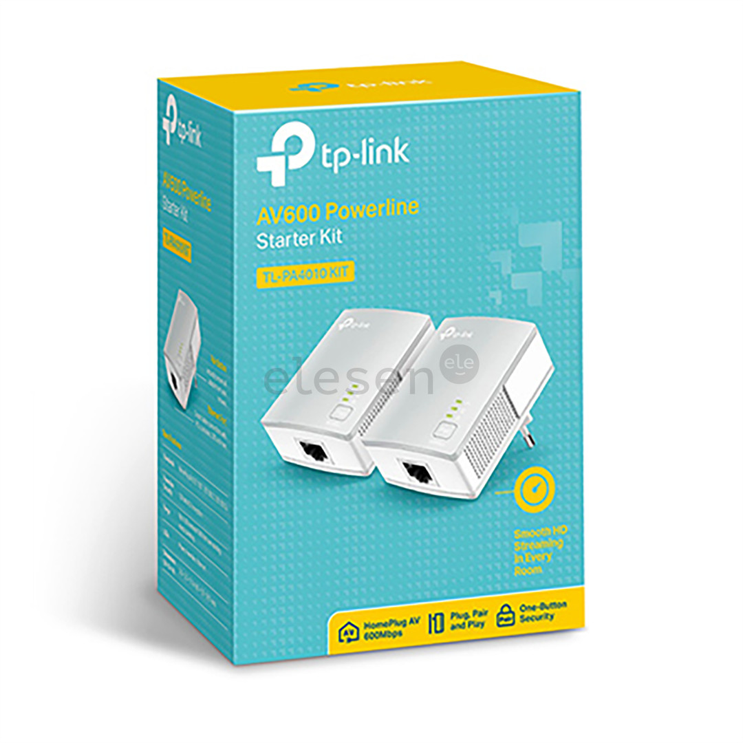 TP-Link AV500 Powerline Starter Kit - Комплект сетевых адаптеров