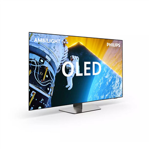 Philips OLED819, 55'', 4K UHD, OLED, sidabro spalvos - Televizorius
