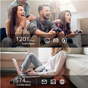 TP-Link Archer TX20U Plus, AX1800, WiFi 6, juodas - USB WiFi adapteris Prekė - ARCHERTX20UPLUS