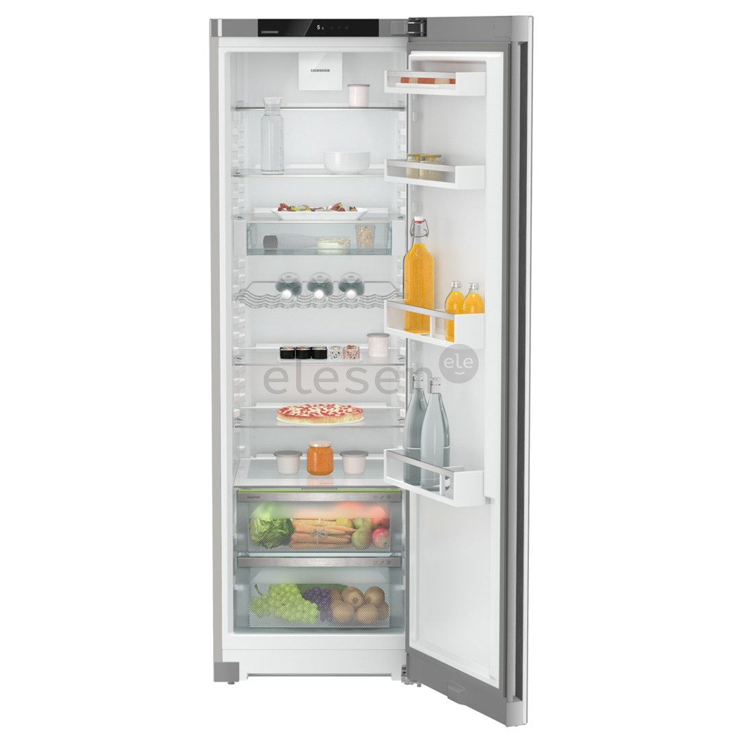 Liebherr, EasyFresh, 399 L, aukštis 186 cm, sidabro spalvos - Šaldytuvas