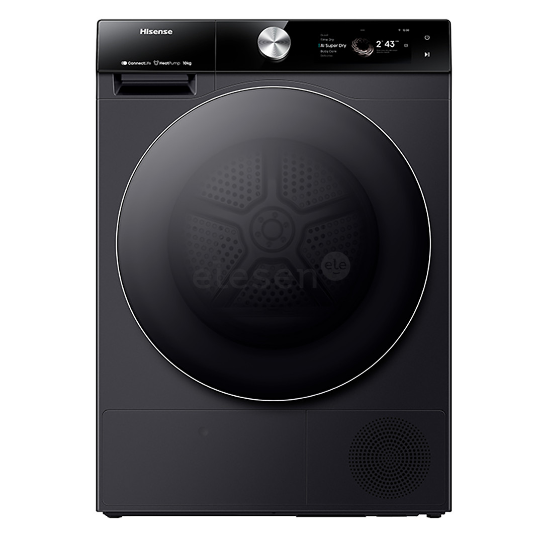 Hisense, 10 kg, depth 61 cm - Clothes dryer