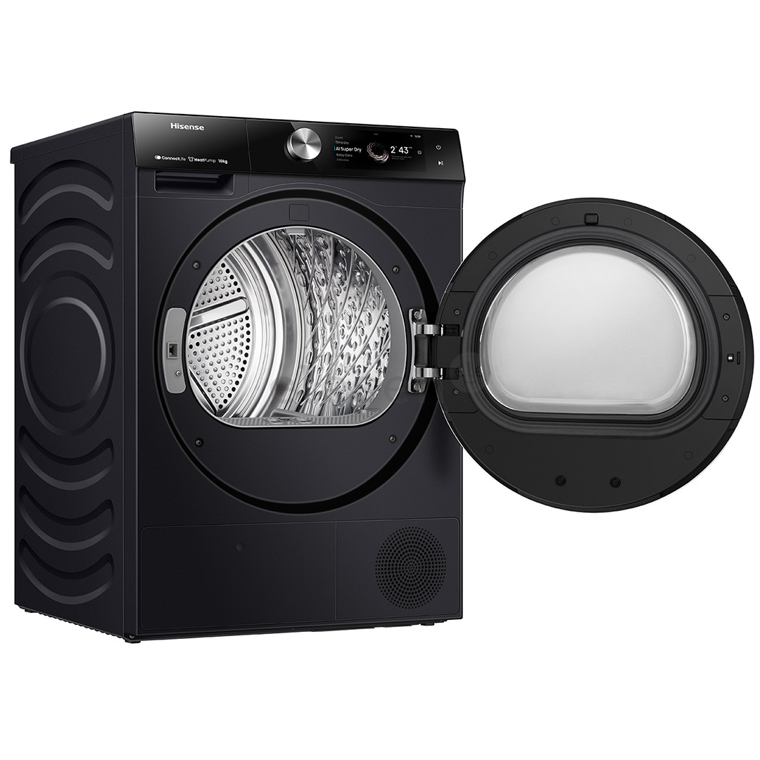 Hisense, 10 kg, depth 61 cm - Clothes dryer