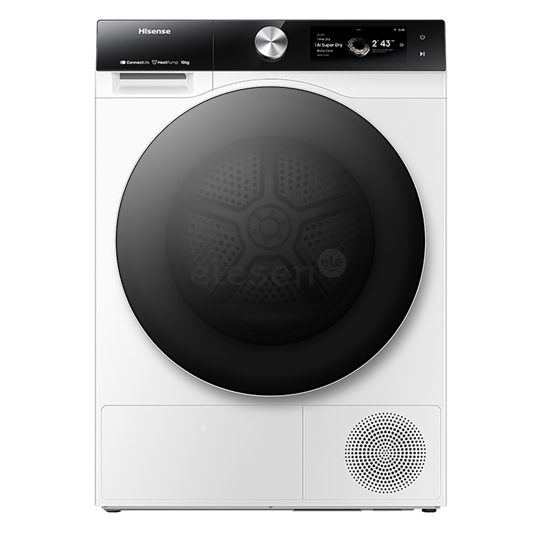 Hisense, 10 kg, depth 61 cm - Clothes dryer