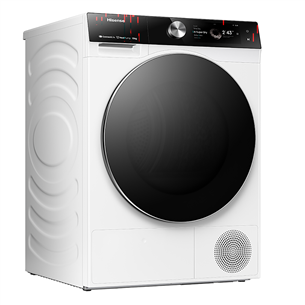Hisense, 10 kg, gylis 61 cm - Džiovyklė Prekė - DH7S107BW