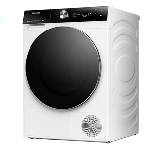Hisense, 10 kg, gylis 61 cm - Džiovyklė Prekė - DH7S107BW