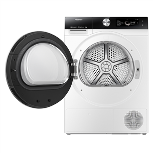 Hisense, 10 kg, gylis 61 cm - Džiovyklė Prekė - DH7S107BW