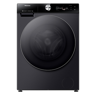 Hisense, 12 kg, gylis 61 cm, 1400 rpm - Skalbimo mašina Prekė - WF7S1247BB WF7S1247BB