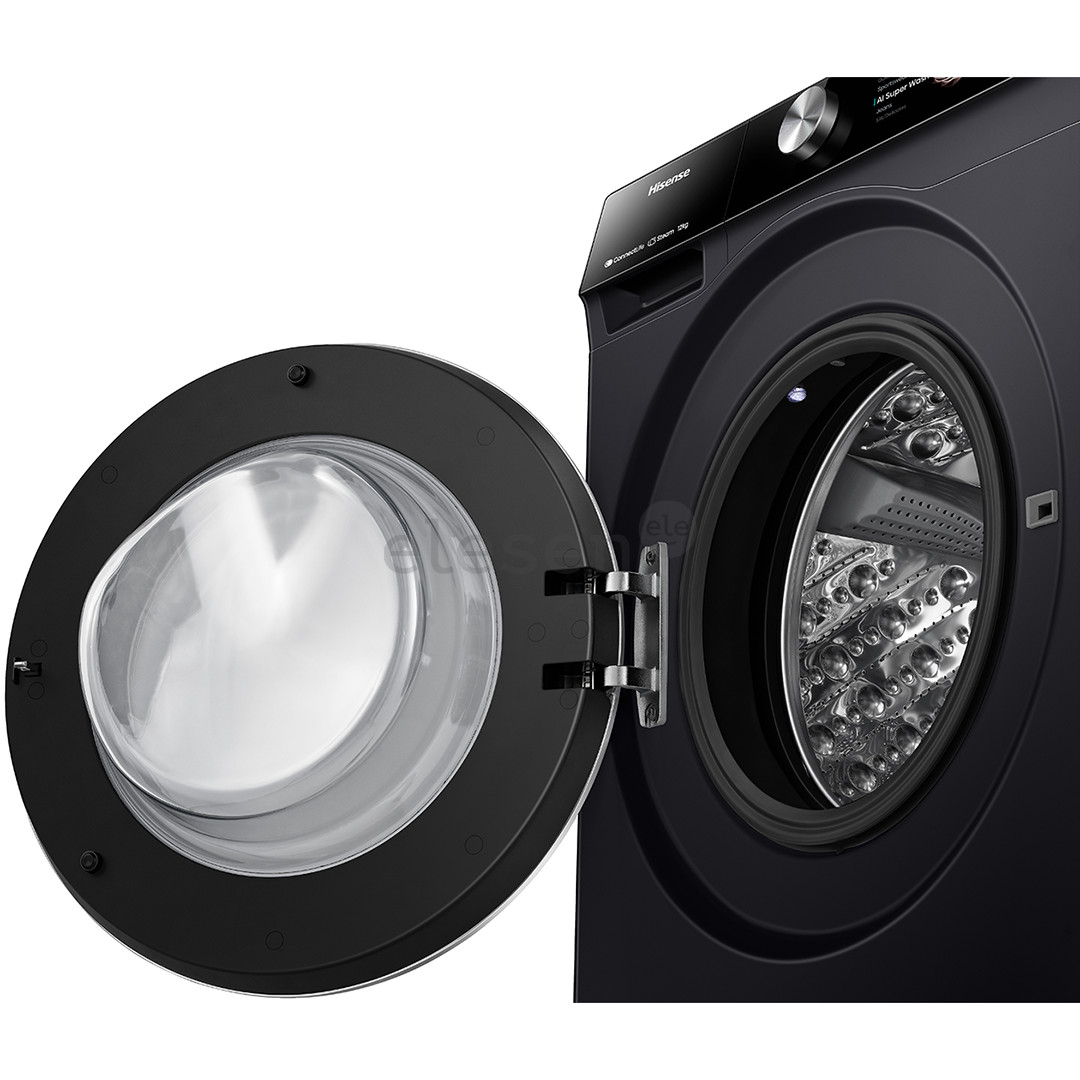 Hisense, 12 kg, gylis 61 cm, 1400 aps./min. - Skalbimo mašina