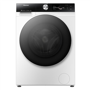 Hisense, 12 kg, depth 61 cm, 1400 rpm - Front load washing machine Item - WF7S1247BW WF7S1247BW