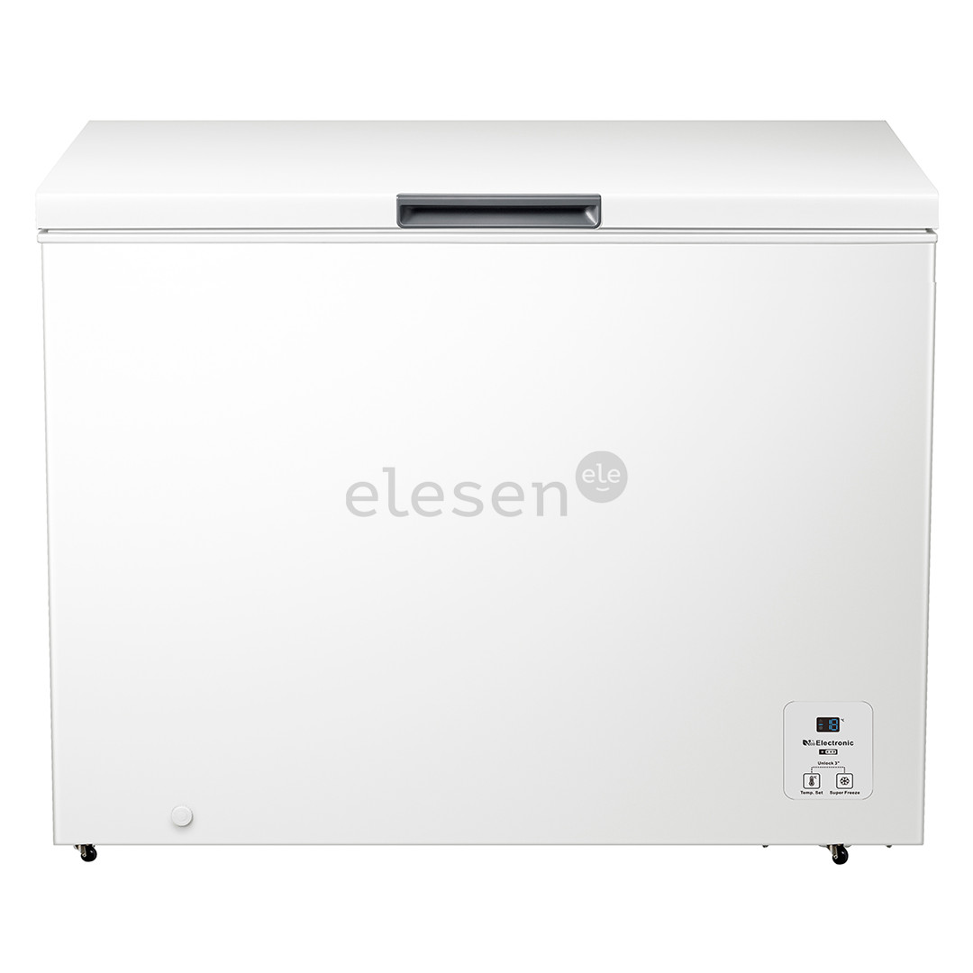 Hisense, 297 L, aukštis 85 cm, baltas - Šaldiklis