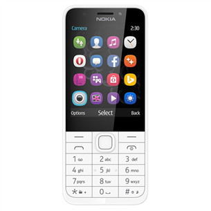 Mobilus telefonas Nokia 230 Dual SIM, baltas Prekė - 286944147