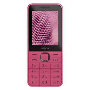 Nokia 225 4G (2024) Dual SIM, rožinis - Mobilus telefonas  Prekė-1GF025FPC2L01 1GF025FPC2L01