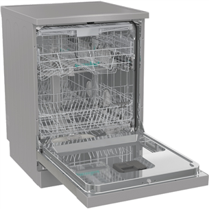 Gorenje, 16 komplektų talpa, pilka - Indaplovė Prekė - GS643D90X