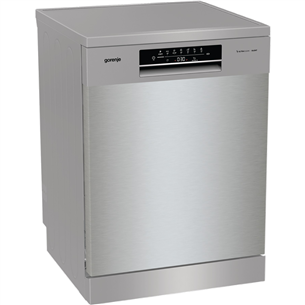 Gorenje, 16 komplektų talpa, pilka - Indaplovė Prekė - GS643D90X