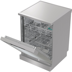 Gorenje, 16 komplektų talpa, pilka - Indaplovė Prekė - GS643D90X