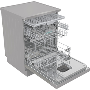 Gorenje, 16 komplektų talpa, pilka - Indaplovė Prekė - GS643D90X