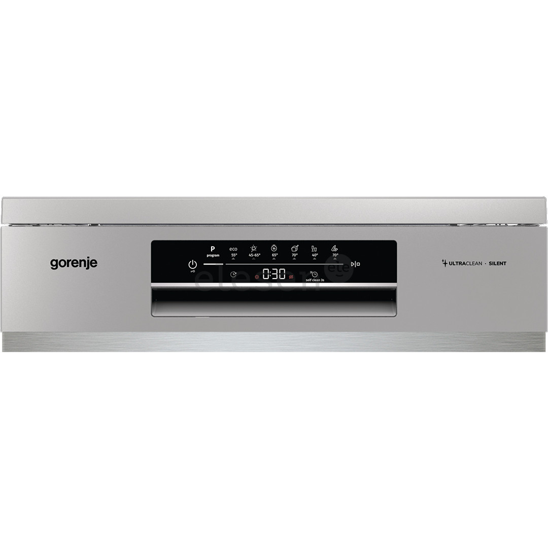 Gorenje, 16 komplektų talpa, pilka - Indaplovė