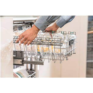 Gorenje, 16 komplektų talpa, pilka - Indaplovė Prekė - GS643D90X