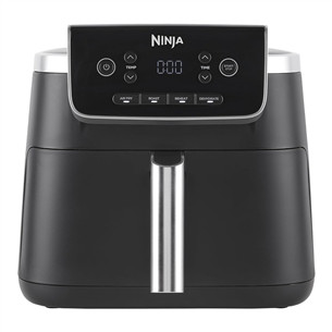 Ninja Air Fryer PRO 4.7 L, 1750 W, juoda - Karšto oro gruzdintuvė AF140EU
