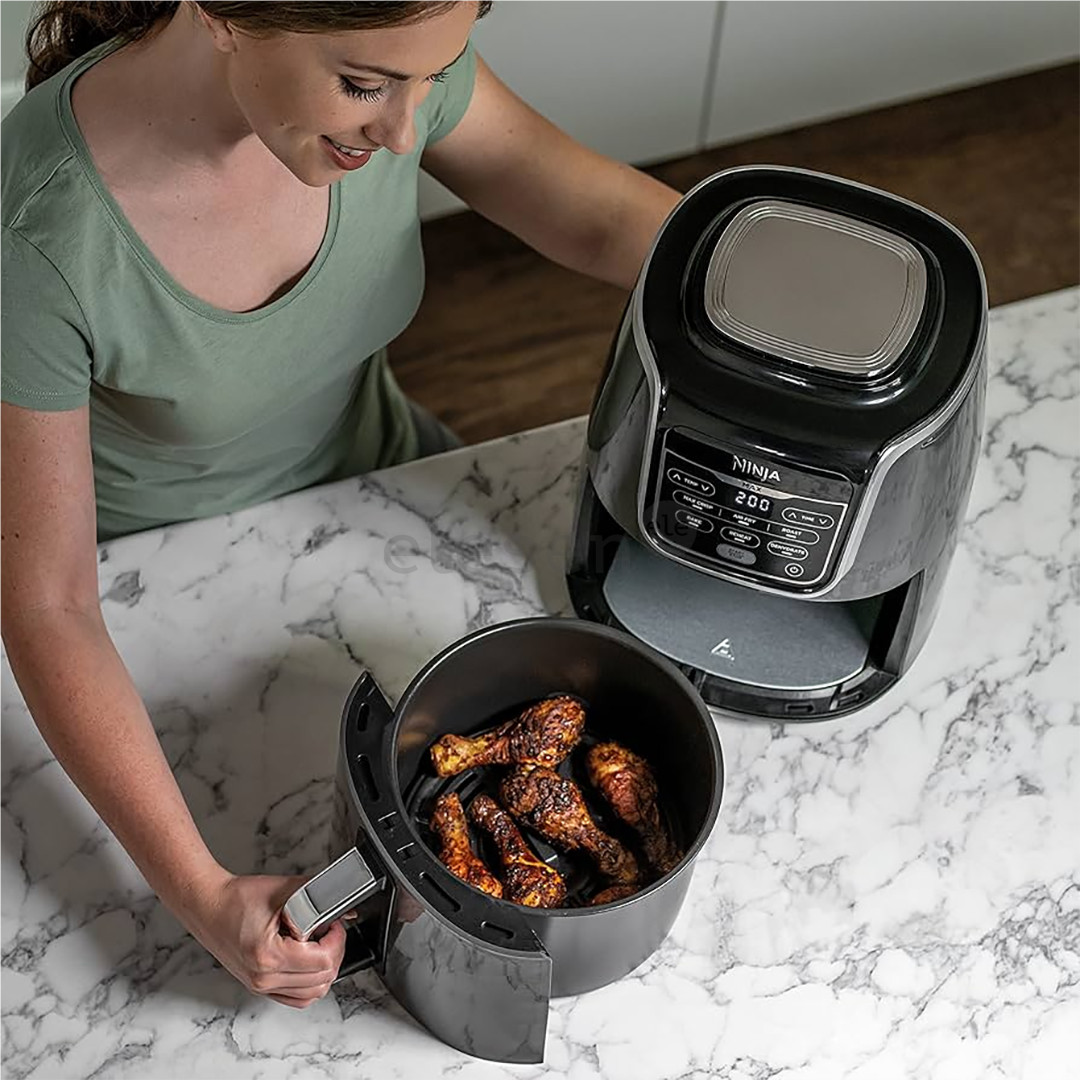 Ninja AF160EU Air Fryer MAX, 5,2 l, 1750 W, pilka - Karšto oro gruzdintuvė