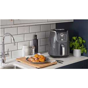 Ninja AF160EU Air Fryer MAX, 5,2 l, 1750 W, pilka - Karšto oro gruzdintuvė