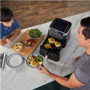 Karšto oro gruzdintuvė Ninja Air Fryer MAX PRO 6.2L, 2000 W, juoda Prekė - AF180EU