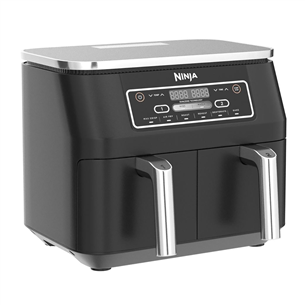 Karšto oro gruzdintuvė Ninja Foodi Dual Zone, 7,6 L, 2400 W, juoda  Prekė-AF300EU