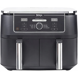 Ninja Foodi MAX Dual Zone, 9.5 L, 2470 W, juoda - Karšto oro gruzdintuvė