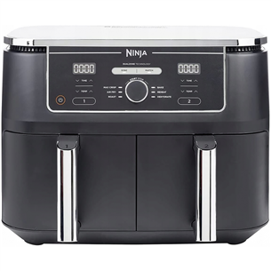 Ninja Foodi MAX Dual Zone, 9.5 L, 2470 W, juoda - Karšto oro gruzdintuvė AF400EU