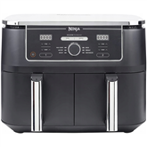 Ninja Foodi MAX Dual Zone, 9.5 L, 2470 W, juoda - Karšto oro gruzdintuvė