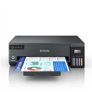 Rašalinis spausdintuvas / nuotraukų spausdintuvas Epson EcoTank L11050, A3, Wi-Fi, juodas Prekė-C11CK39402