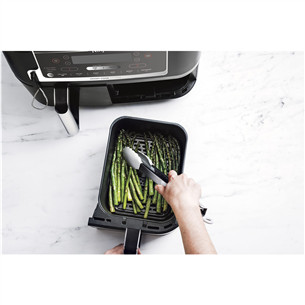 Ninja Foodi MAX Dual Zone, с термощупом, 9,5 л, 2470 Вт, черный - Аэрогриль