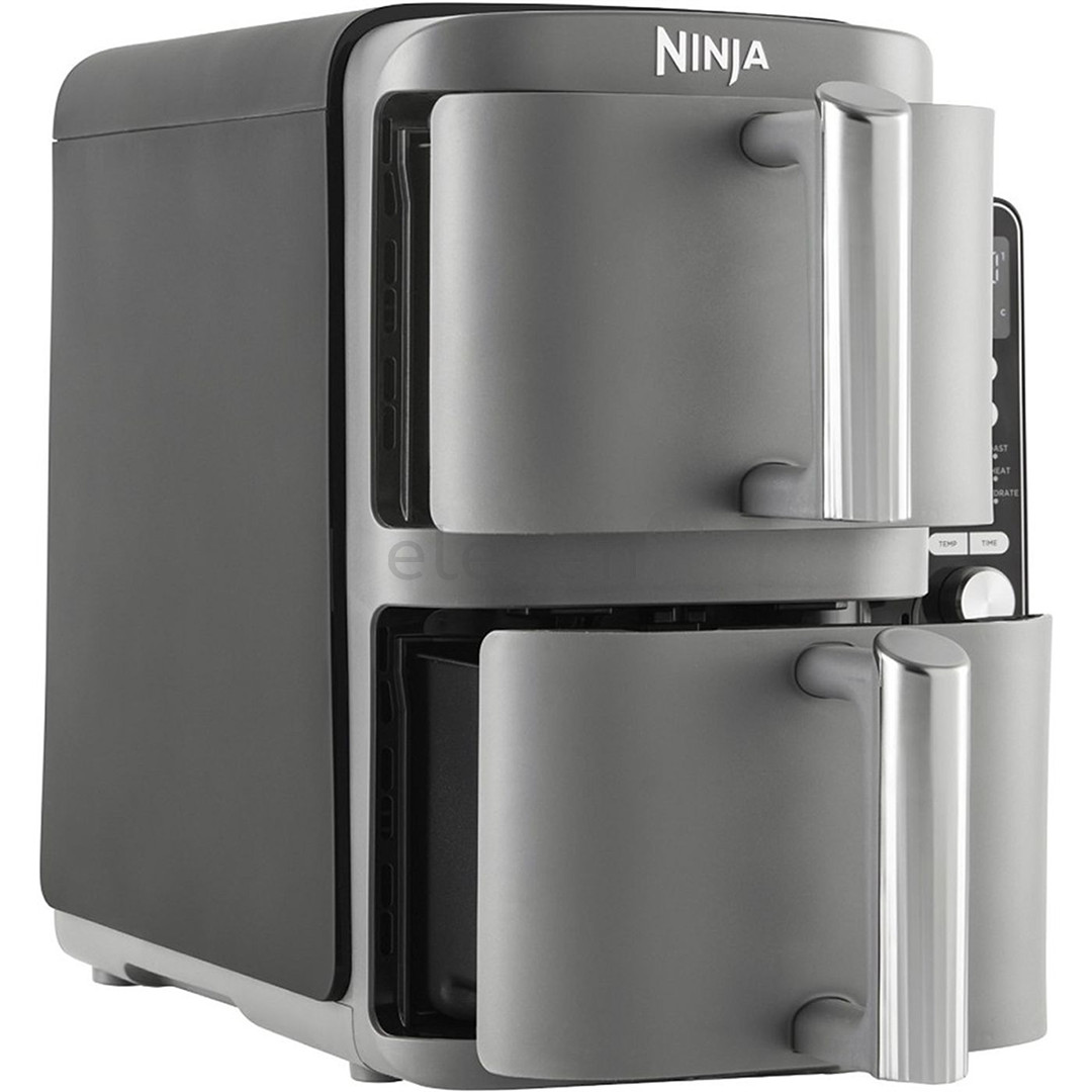 Ninja Double Stack XL 9,5 л, 2470 Вт, серый - Аэрогриль