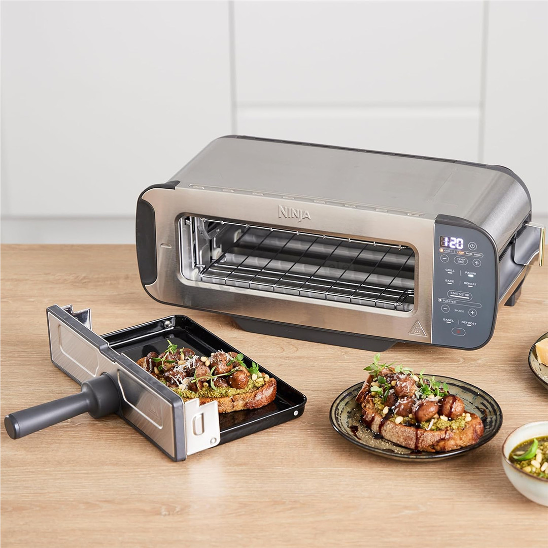 Ninja Foodi 3-in-1, 2400 W, stainless steel - Toaster, Grill & Panini Press