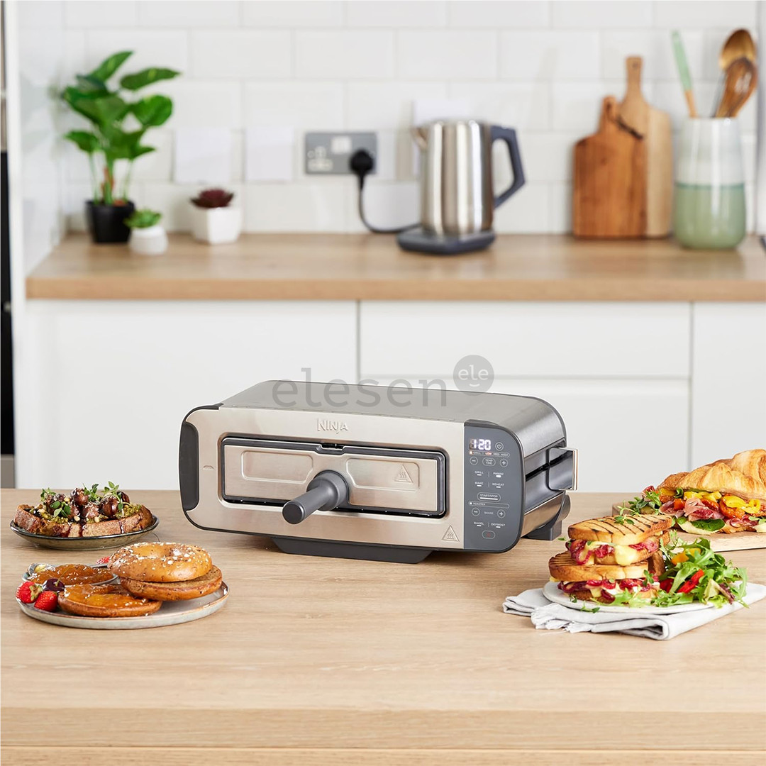 Ninja Foodi 3-in-1, 2400 W, stainless steel - Toaster, Grill & Panini Press