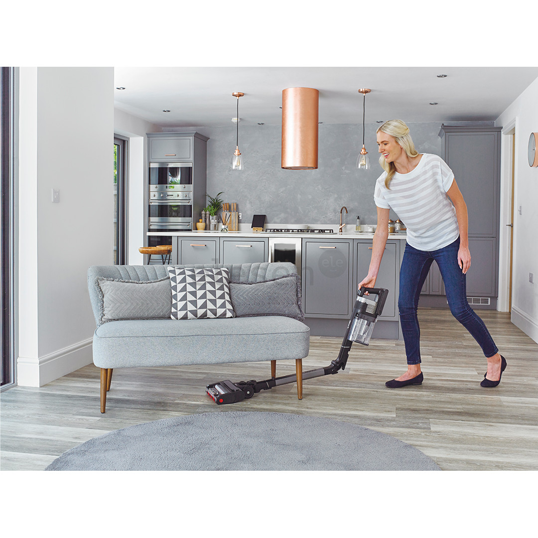 Shark Stratos Anti Hair Wrap Plus Pet Pro, 2 batteries, grey/silver - Cordless vacuum cleaner