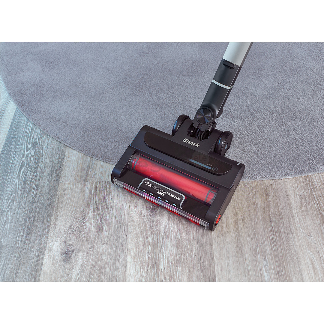 Shark Stratos Anti Hair Wrap Plus Pet Pro, 2 batteries, grey/silver - Cordless vacuum cleaner