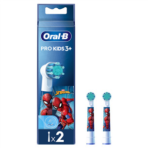 Braun Oral-B, Spiderman, 2 vnt. - Dantų šepetėlių antgaliai Prekė-EB10S-2K.SPIDERMAN EB10S-2K.SPIDERMAN