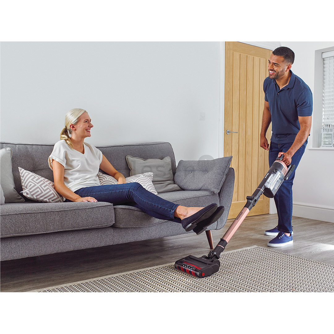 Shark Stratos Anti Hair Wrap Plus, grey/rose gold - Cordless vacuum cleaner